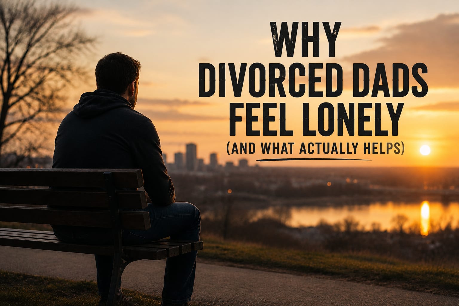 Why Divorced Dads Feel Lonely (And What Actually Helps) blog