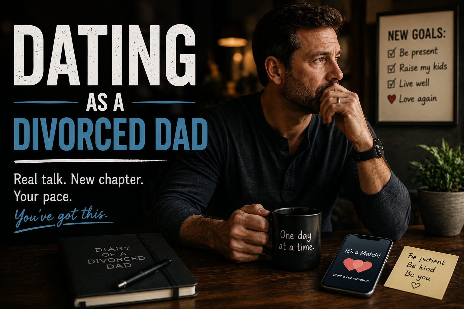 Dating as a divorced dad, taking it at your own pace